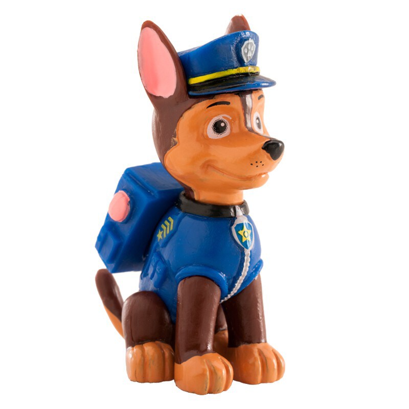 Paw Patrol - Taartfiguren Chase & Marshall 6 cm, 2 stuks