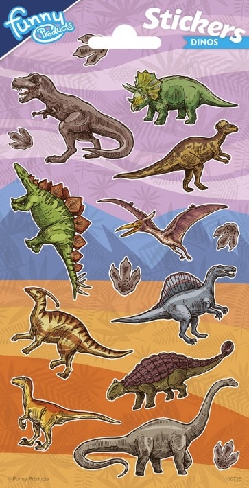 Dinosaurus - Stickers 15 stuks