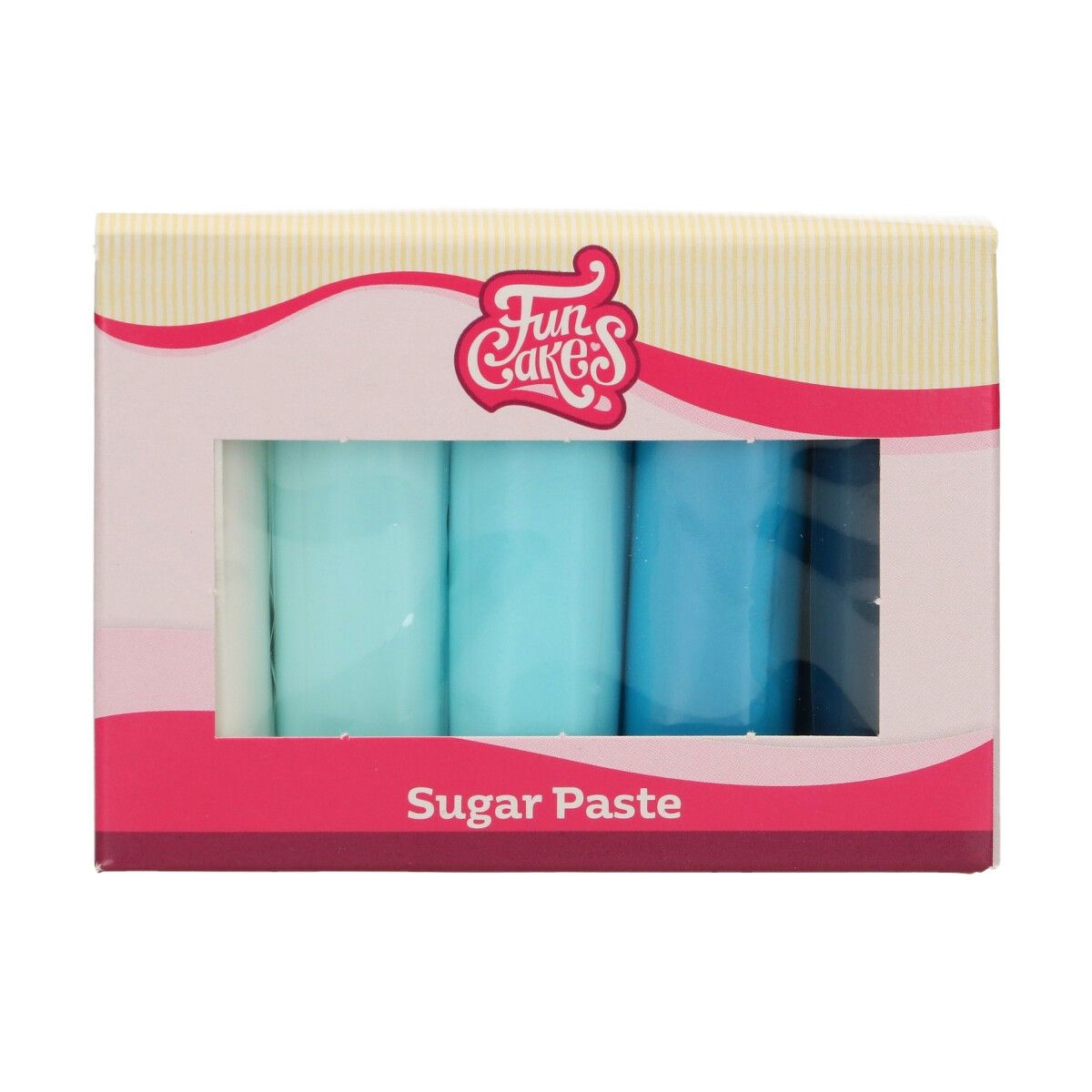 FunCakes - Rolfondant Mulitpack Blue Colour Palette 500 g