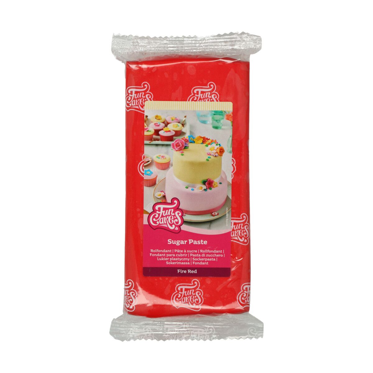 FunCakes - Rolfondant Fire Red 1 kg