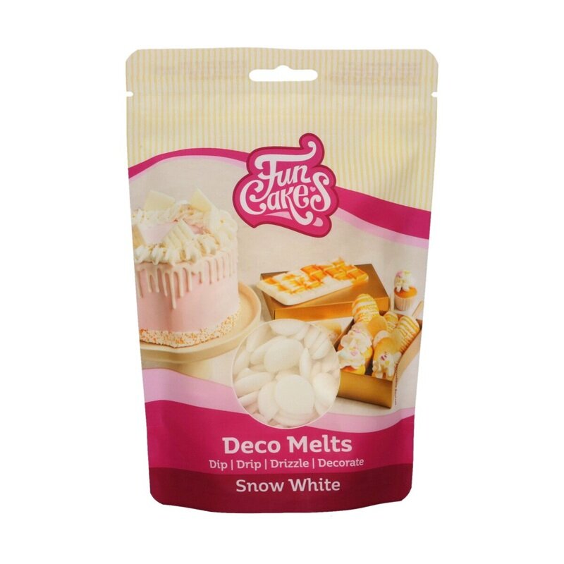 FunCakes - Deco Melts Sneeuwwit 250 g