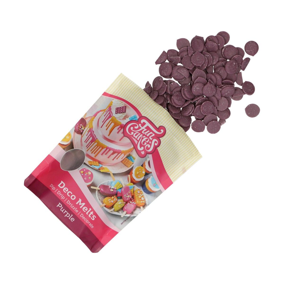 FunCakes - Deco Melts Paars 250 g