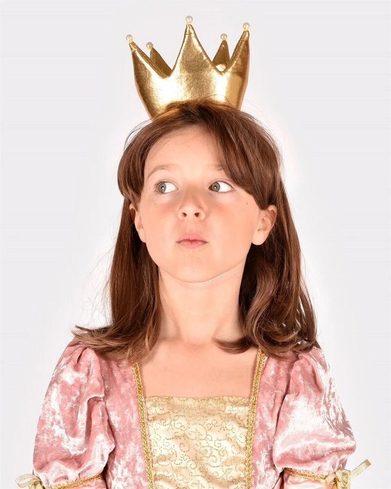 Maskerade accessoires - Prinsessenkroon Goud