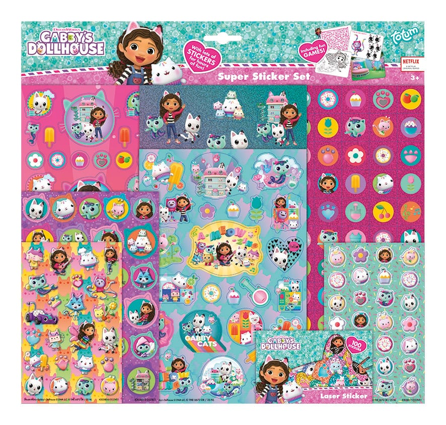 Gabby’s Dollhouse Stickerset