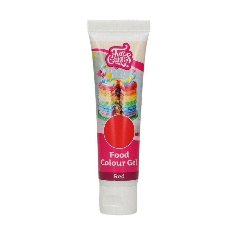 FunCakes Kleurstof Gel Rood 30 gram