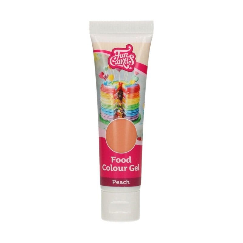 FunCakes Kleurstof Gel Perzik 30 gram