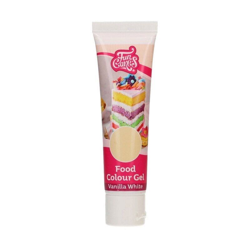 FunCakes Kleurstof Gel Vanilla White 30 gram
