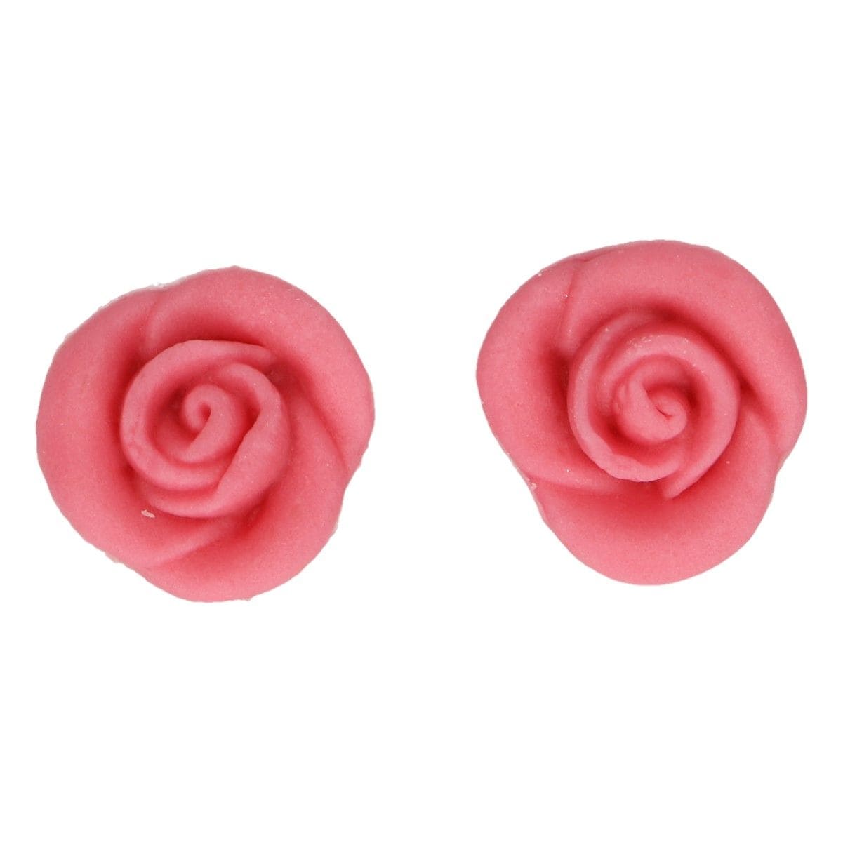 FunCakes - Marsepein Decoratie Rozen Roze 6 stuks