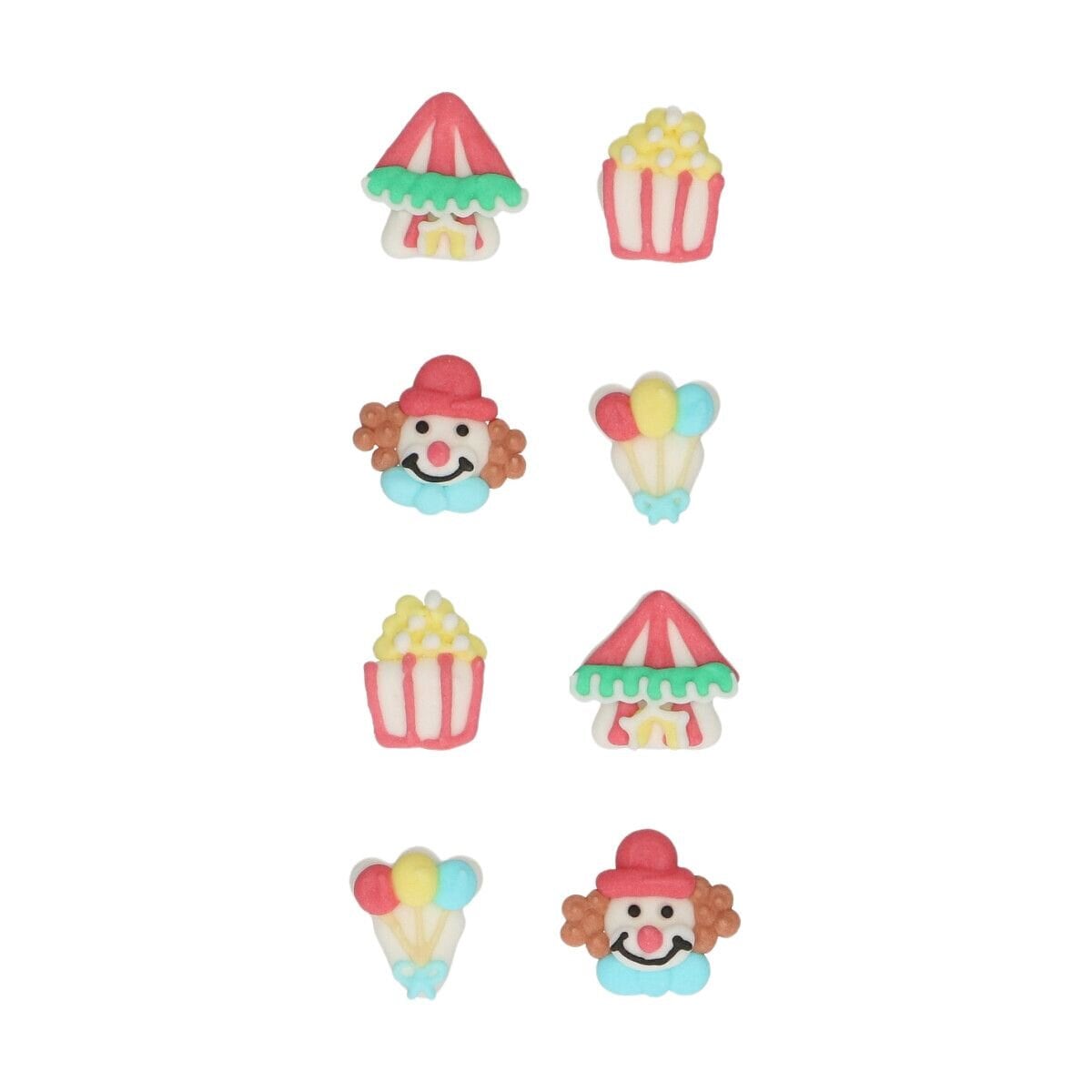 FunCakes - Suikerdecoraties Circus 8 stuks