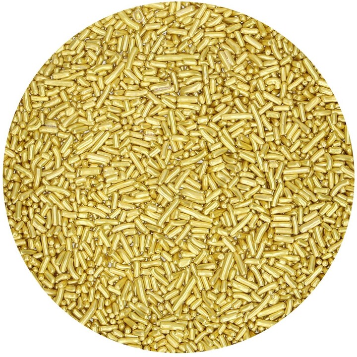 FunCakes - Suikerhagel Metallic Goud 80 g