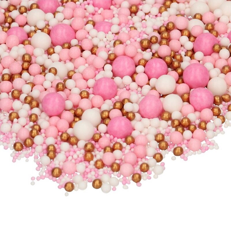 FunCakes Soft Pearls Roze Mix 80 gram