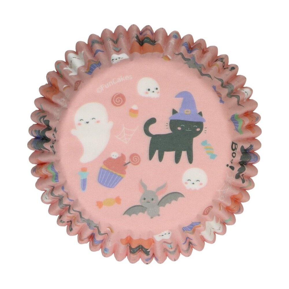 FunCakes - Muffinvormpjes Cute Halloween 48 stuks