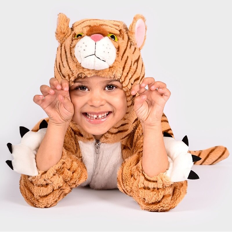Katten Jumpsuit Kostuum Kinderen 4-5 jaar