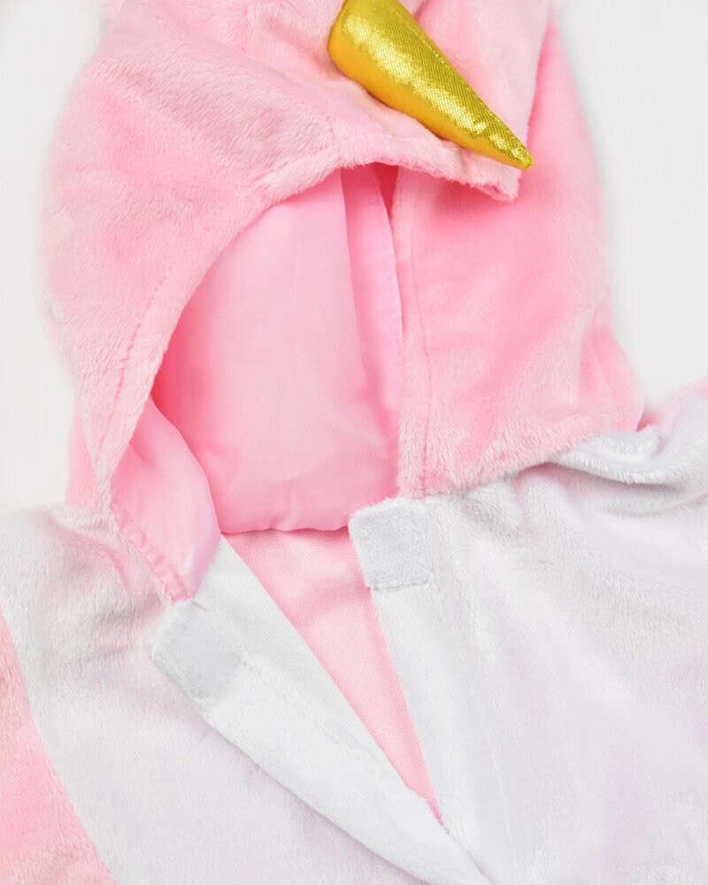Roze Eenhoorn Baby Cape Kostuum 1-4 jaar