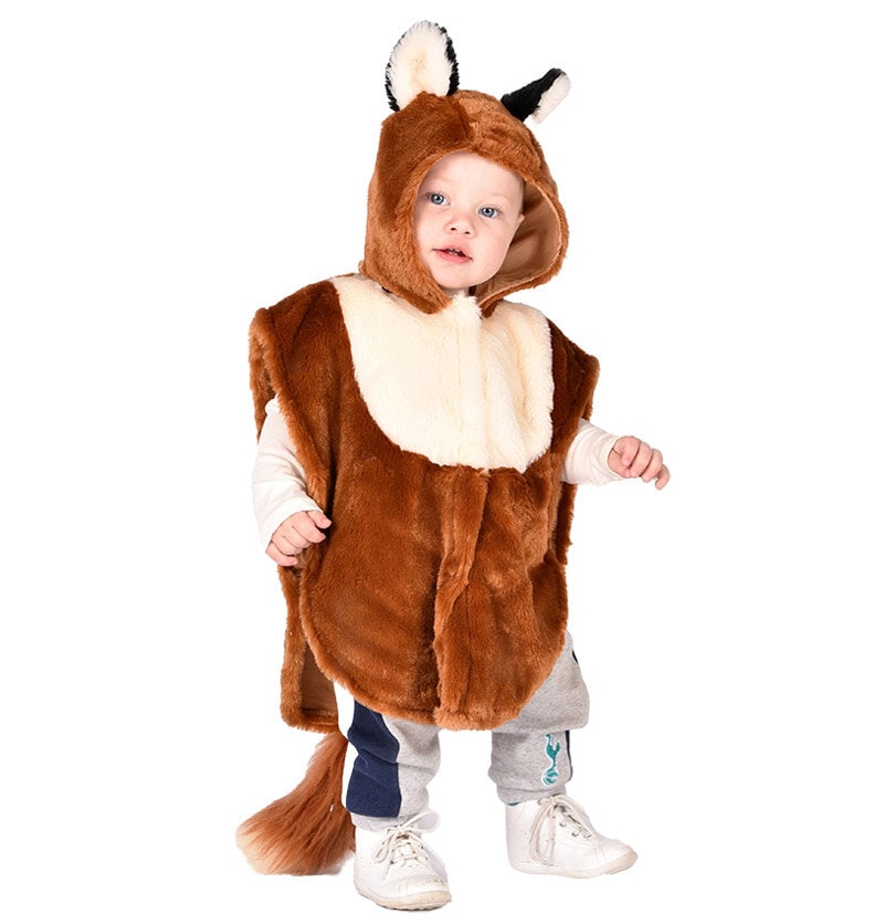 Vos Baby Cape Kostuum 1-4 jaar