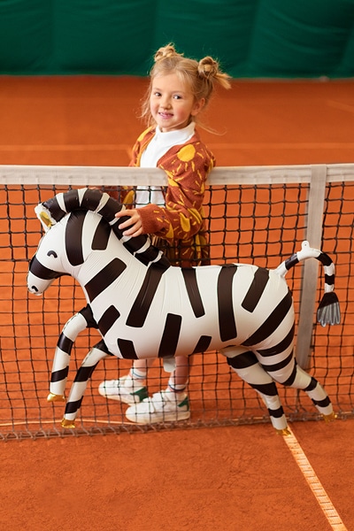 Folieballon Zebra 115 cm