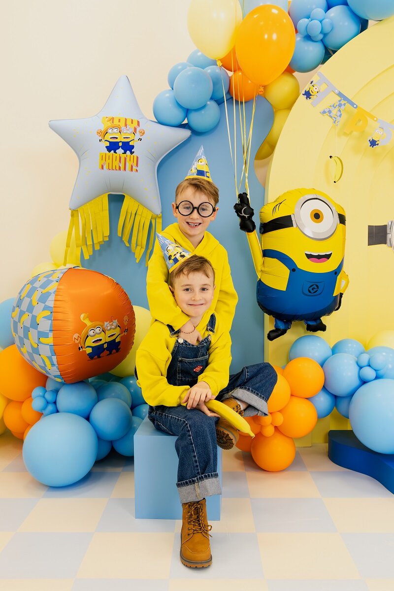 Minions Stervormige Folieballon 72 cm