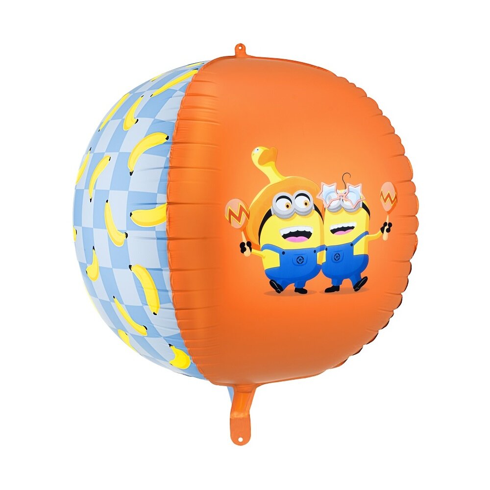 Minions Bolvormige Folieballon 50 cm