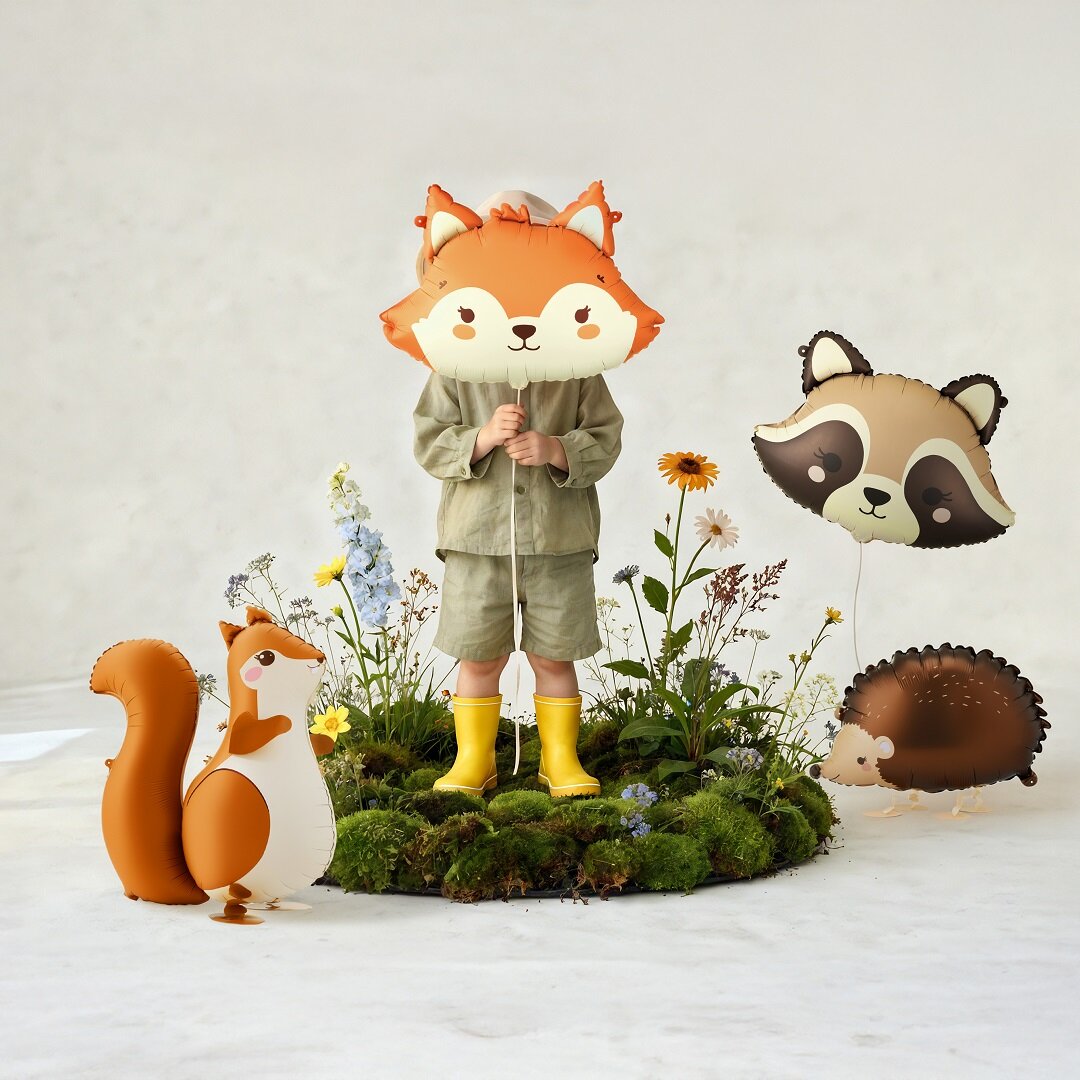 Folieballon Vos 57 cm