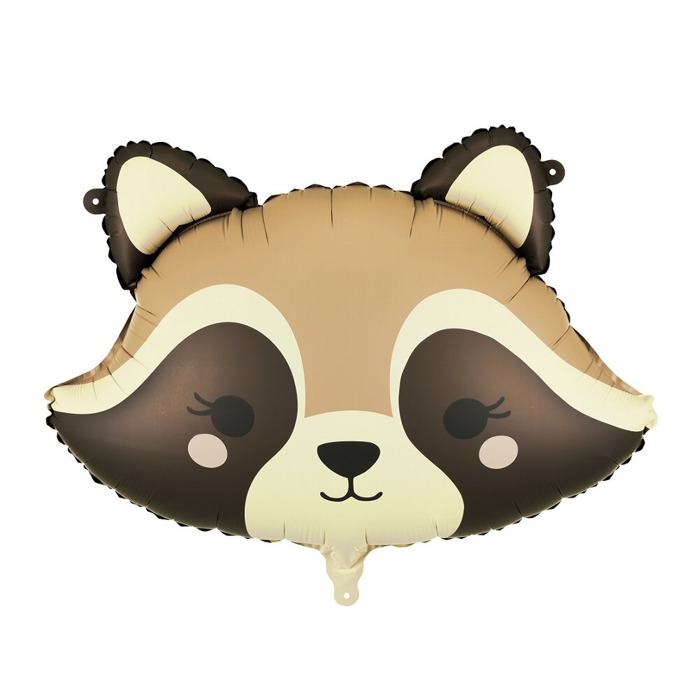 Folieballon Wasbeer 59 cm