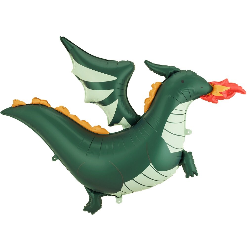 Folieballon Draak 120 cm