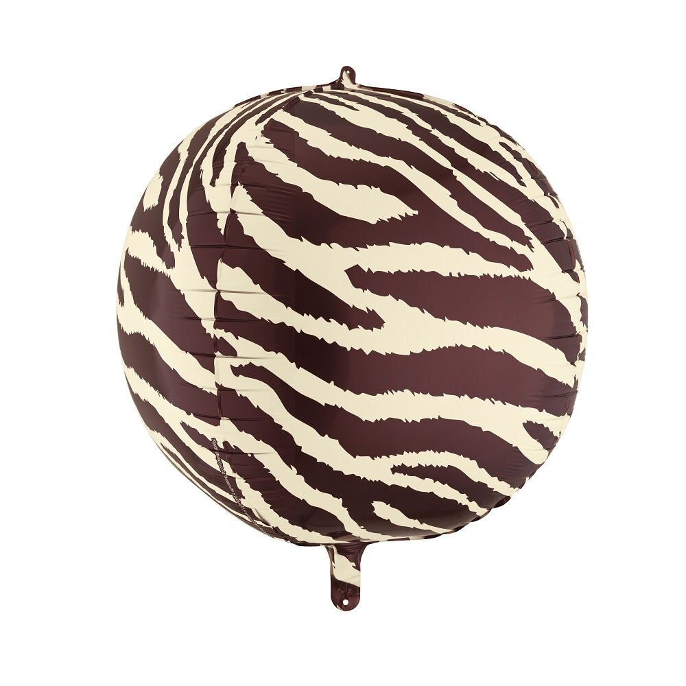 Folieballon Zebraprint 50 cm