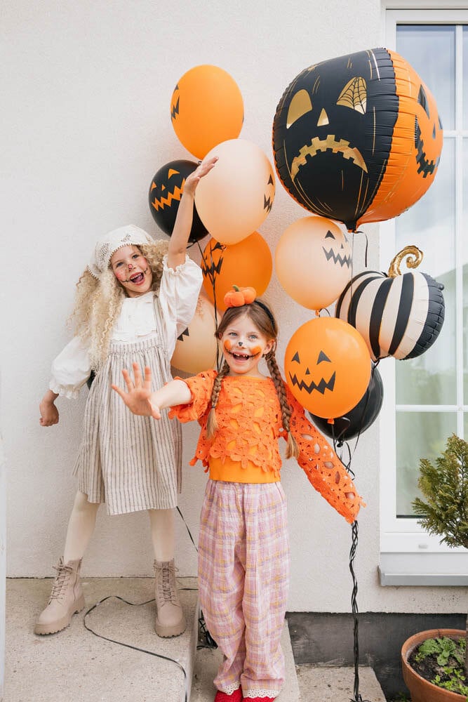 Folieballon Halloween Pompoen 50 cm