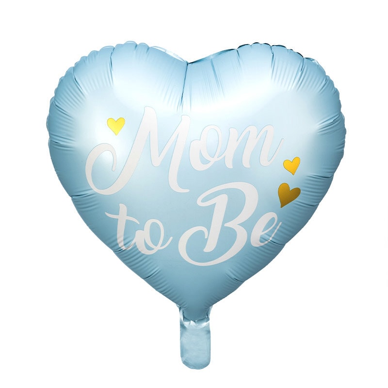 Folieballon Blauw, Mom To Be