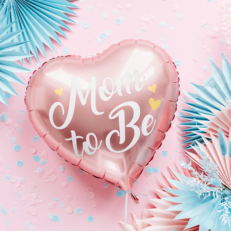 Folieballon Roze - Mom To Be