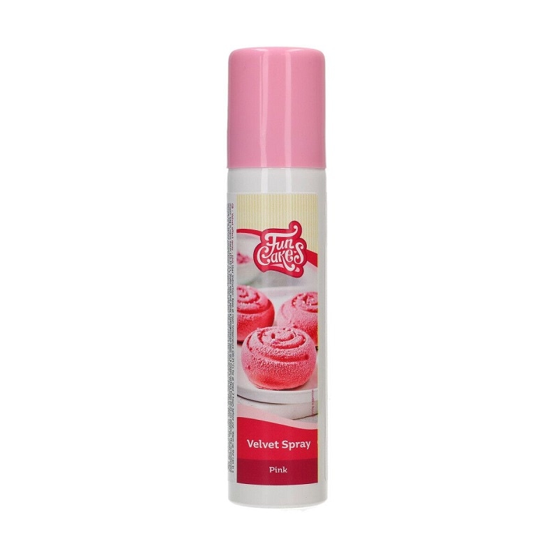 FunCakes - Velvet Spray Roze 100 ml