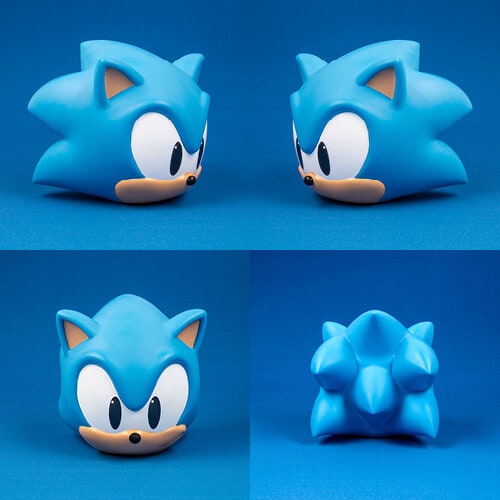 Sonic the Hedgehog - Lamp Sonic's hoofd 12 cm