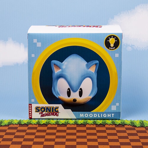 Sonic the Hedgehog - Lamp Sonic's hoofd 12 cm