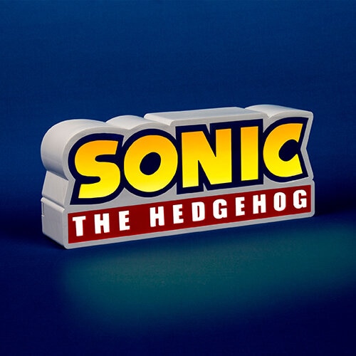 Sonic the Hedgehog - Logo lamp met LED-licht