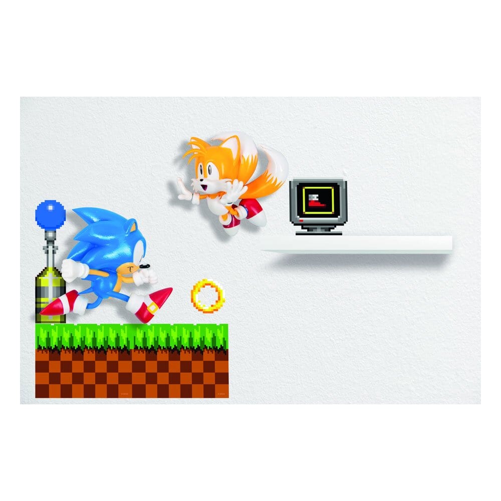 Sonic The Hedgehog - 3D Wanddecoraties