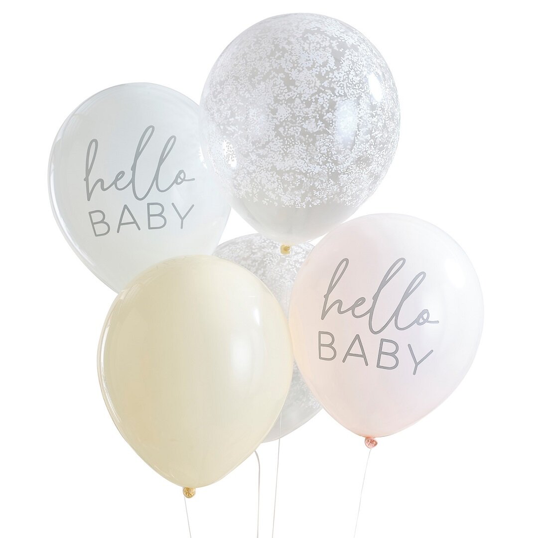 Floral Baby - Ballonnen 5 stuks