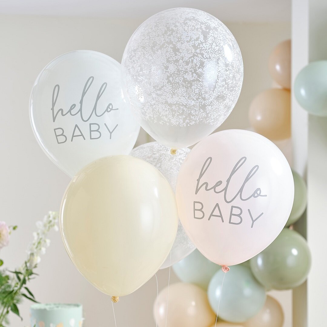 Floral Baby - Ballonnen 5 stuks