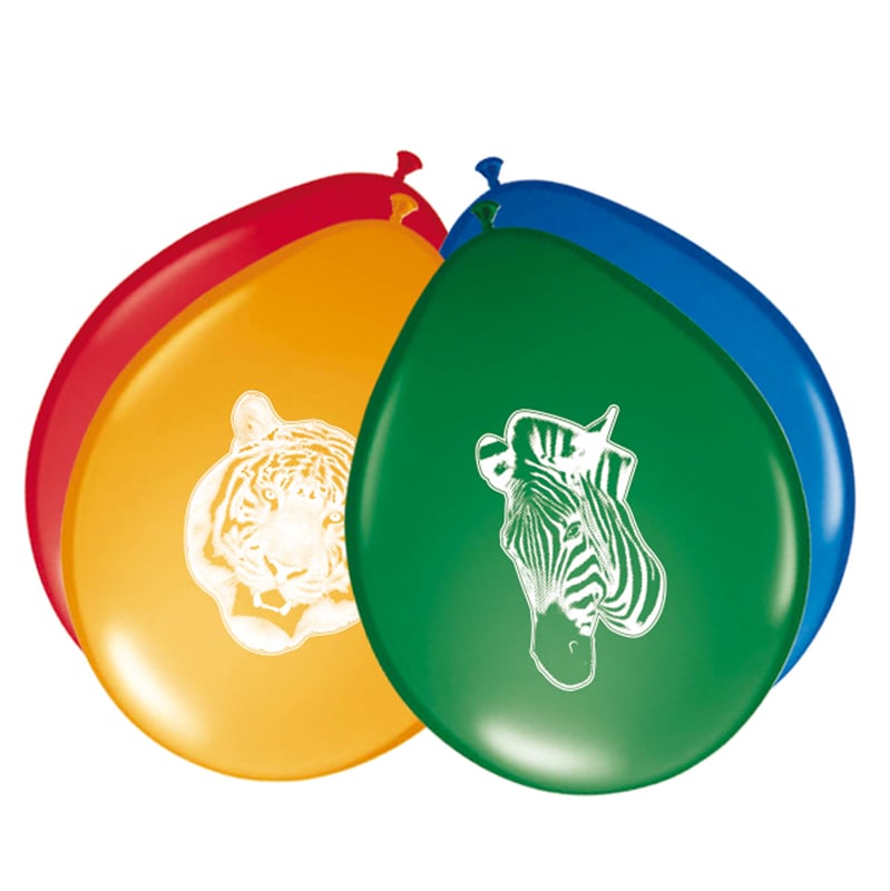 Tropical Safari - Ballonnen 8 stuks