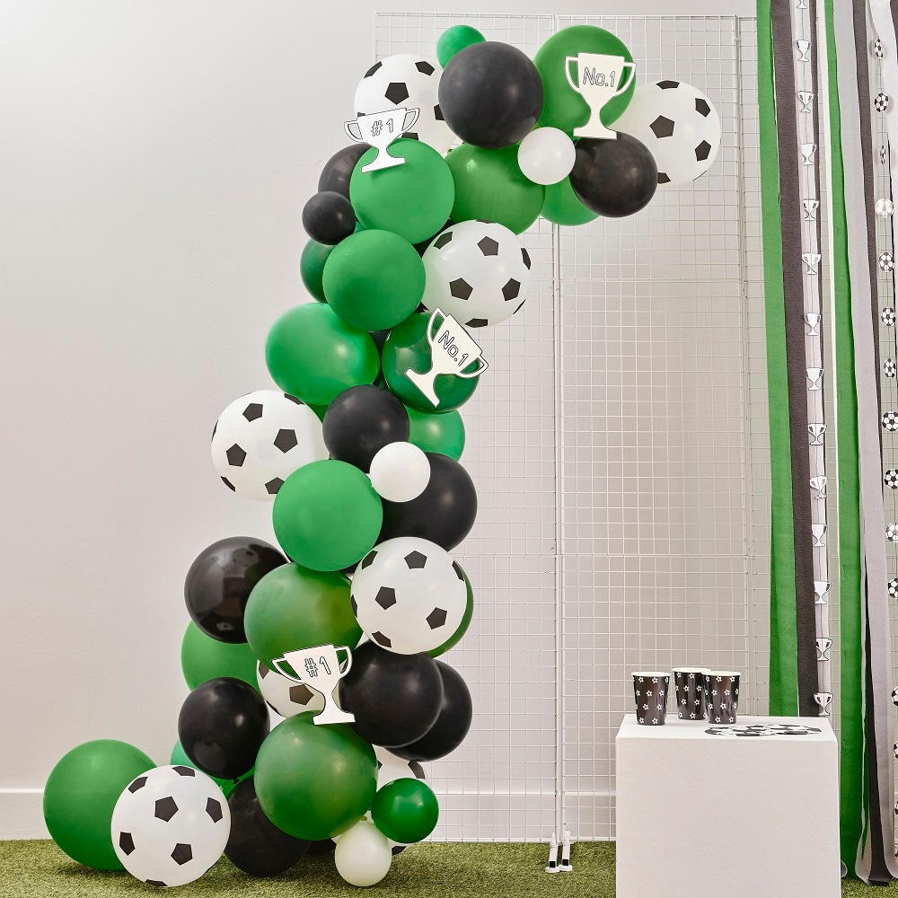 DIY Ballonnenboog - Voetbal