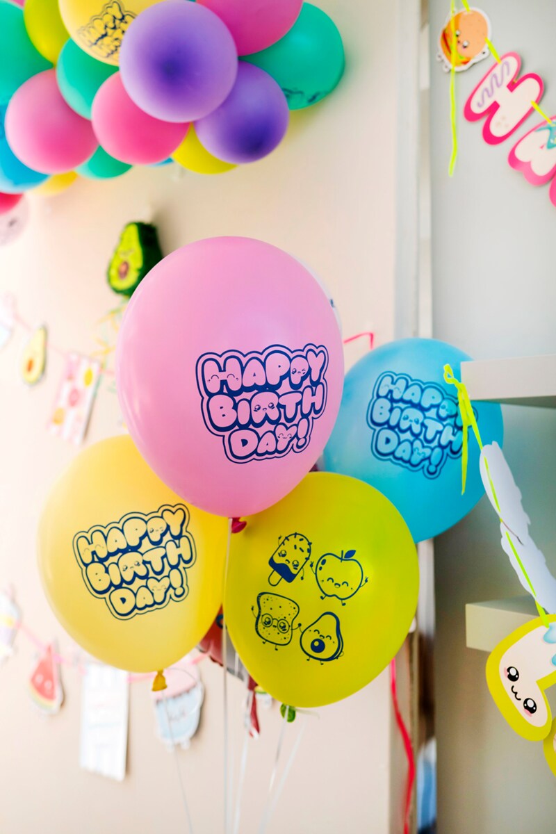 Kawaii Ballonnen 6 stuks