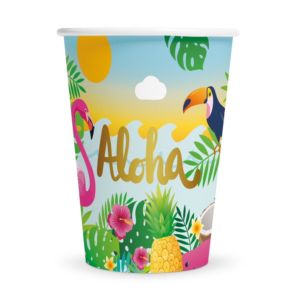 Aloha Bekers 8 stuks