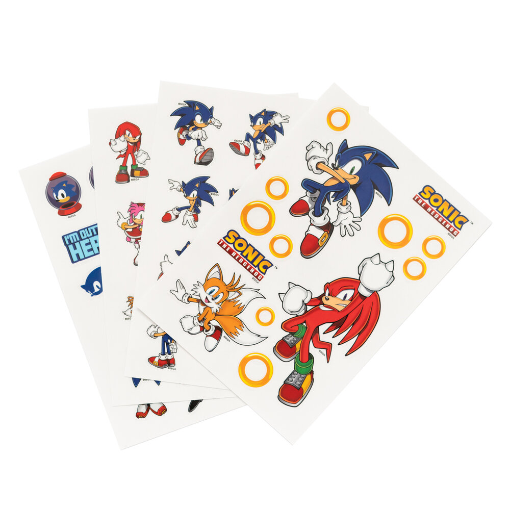 Sonic The Hedgehog - Stickers 56 stuks