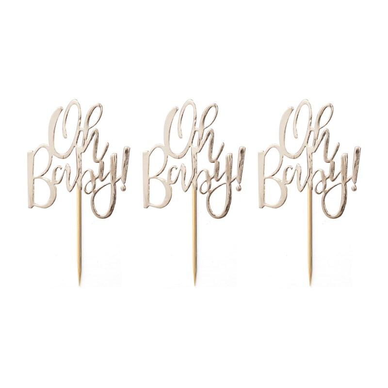 Oh Baby - Cake Toppers 12 stuks