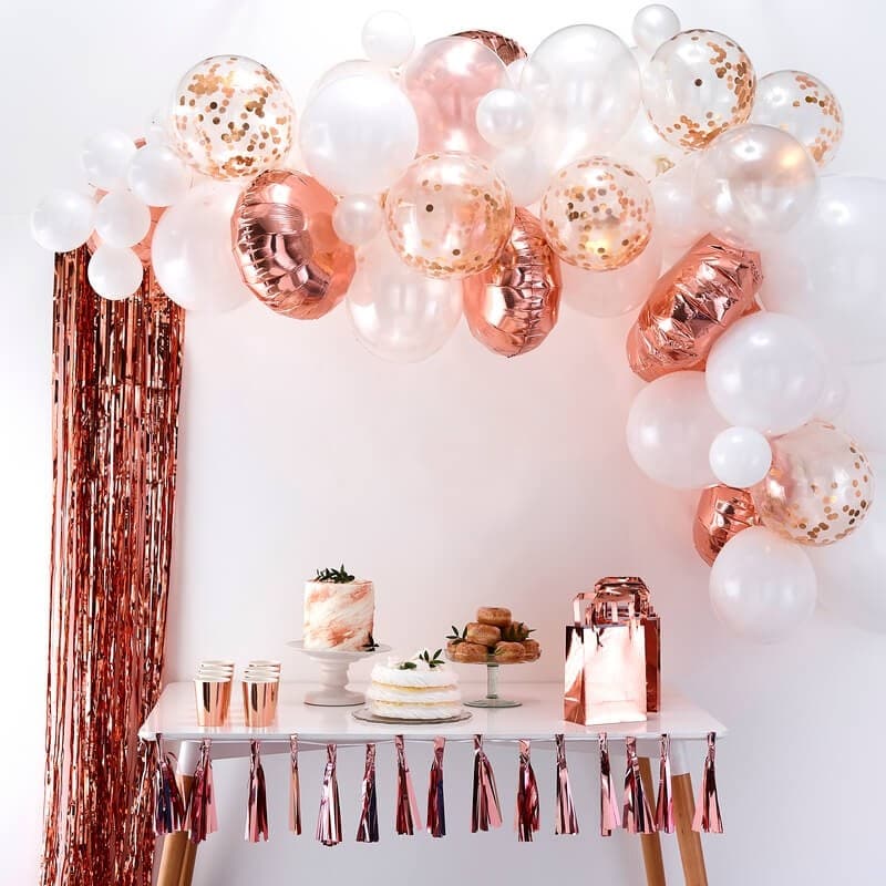 DIY-ballonboog - Roségoud