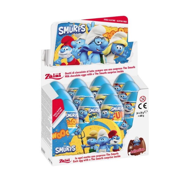 De Smurfen - Chocolade Ei met verrassing