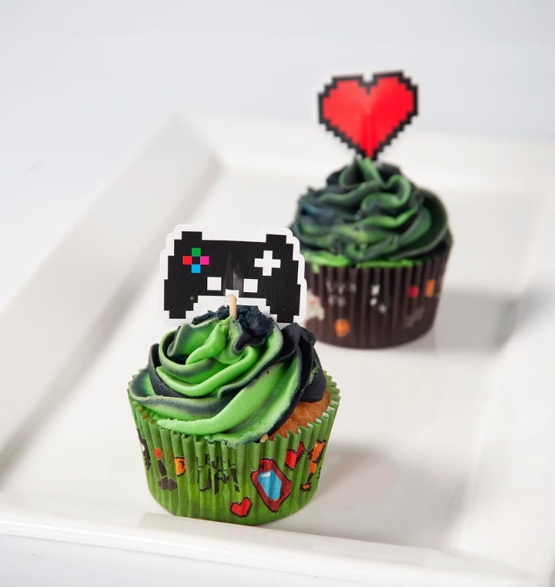 Cake Toppers - Gaming Party 12 stuks