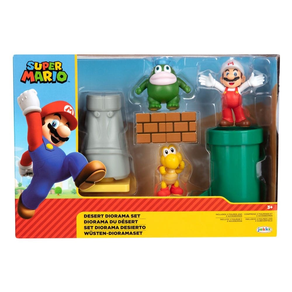 Super Mario Bros - Diorama Set Desert