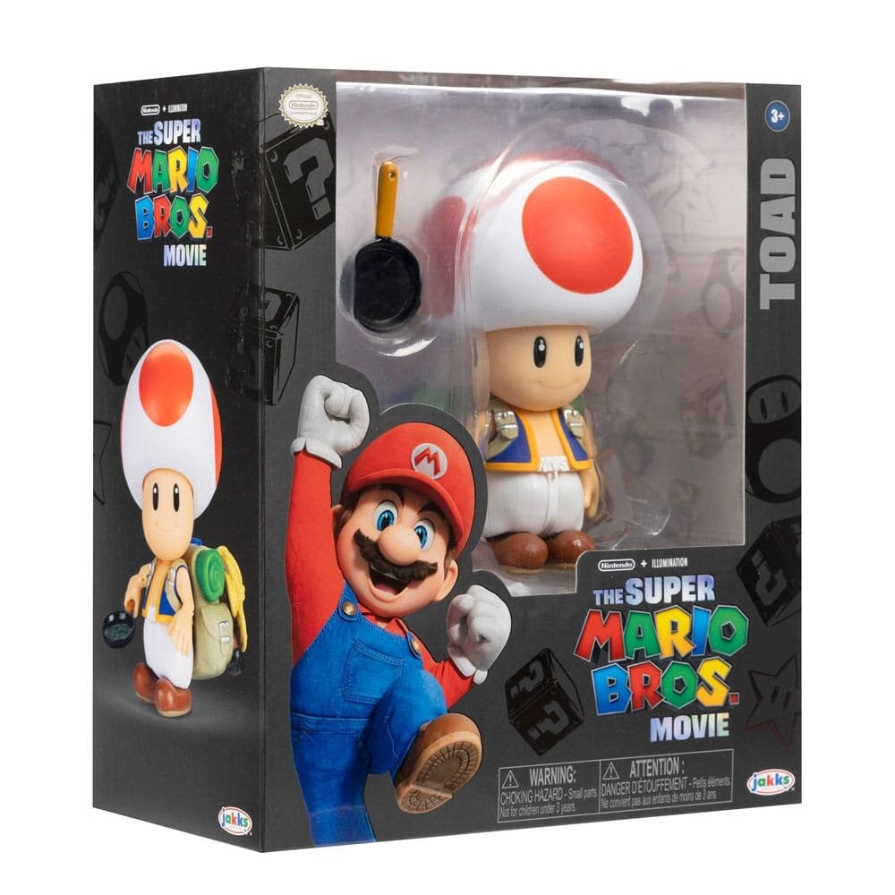 Super Mario Bros - Verzamelfiguur Toad 13 cm