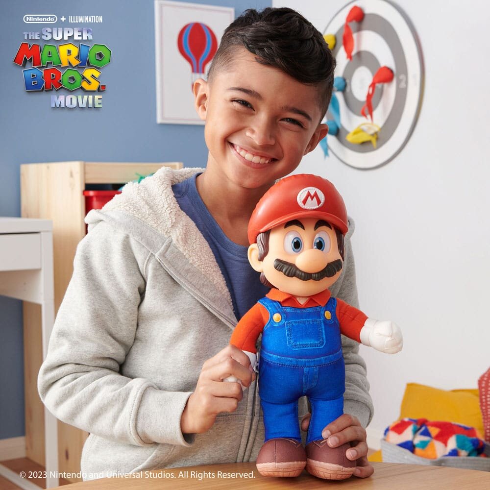 Super Mario Bros - Pluche Knuffel Mario Deluxe 30 cm