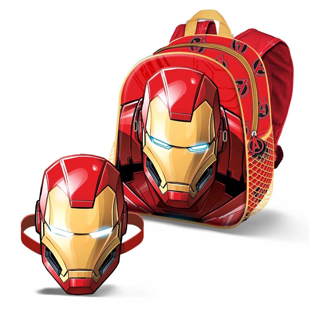 Rugzak Iron Man 3D met afneembaar masker