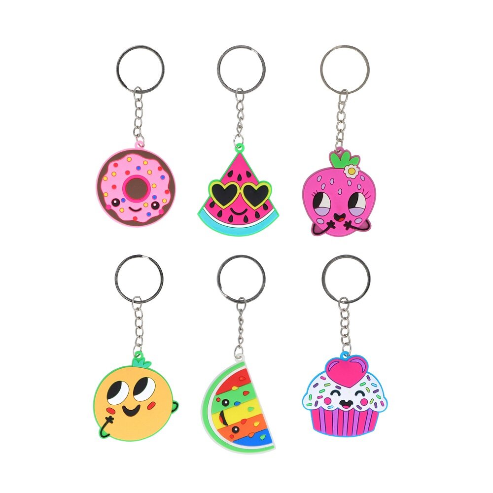 Sleutelhanger Kawaii Fruit & Gebak